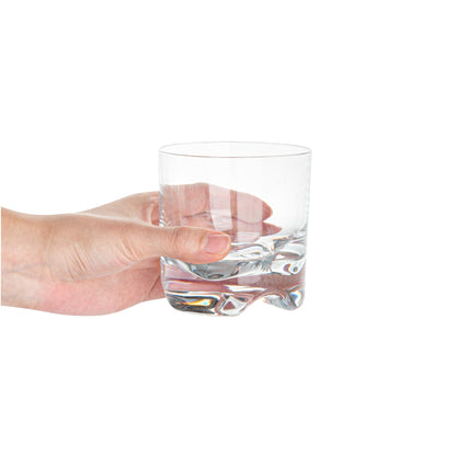 Bev Tek 10 oz Polycarbonate Rocks Glass - 3 1/2" x 3 1/2" x 3 1/2" - 6 count box