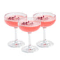 Bev Tek 7 oz Polycarbonate Champagne Coupe Glass - 3 3/4" x 3 3/4" x 5" - 6 count box