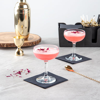 Bev Tek 7 oz Polycarbonate Champagne Coupe Glass - 3 3/4" x 3 3/4" x 5" - 6 count box