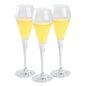 Bev Tek 7 oz Polycarbonate Champagne Flute - 2 3/4" x 2 3/4" x 9 1/4" - 6 count box