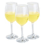 Bev Tek 14 oz Polycarbonate Wine Glass - 3 1/4" x 3 1/4" x 8 1/2" - 6 count box