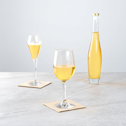 Bev Tek 14 oz Polycarbonate Wine Glass - 3 1/4" x 3 1/4" x 8 1/2" - 6 count box