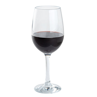 Bev Tek 16 oz Polycarbonate Wine Glass - 3 1/2" x 3 1/2" x 9 1/4" - 48 count box