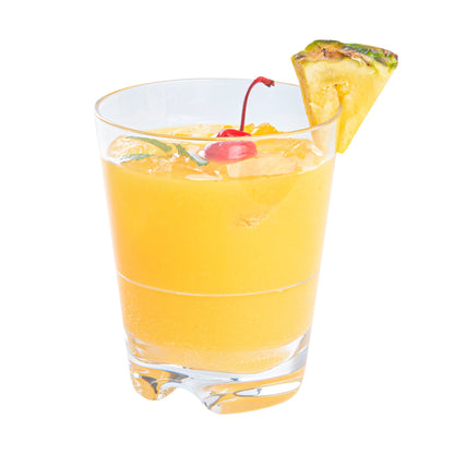 Bev Tek 14 oz Polycarbonate Old Fashioned Glass - Stackable - 3 3/4" x 3 3/4" x 4 1/4" - 48 count box