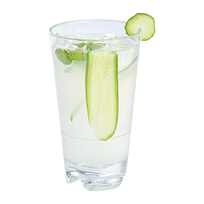 Bev Tek 18 oz Polycarbonate Highball Glass - Stackable - 3 1/2" x 3 1/2" x 6 1/4" - 48 count box