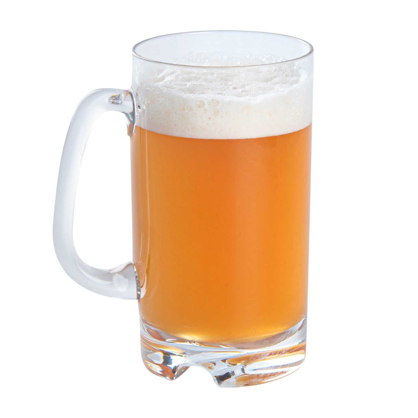 Bev Tek 18 oz Polycarbonate Beer Mug - 4 3/4" x 3 1/4" x 6" - 6 count box