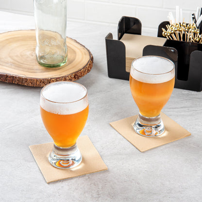 Bev Tek 14 oz Polycarbonate Craft Beer Glass - 3 1/2" x 3 1/2" x 6" - 6 count box