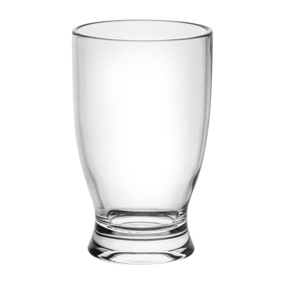 Bev Tek 12 oz Polycarbonate Craft Beer Glass - 3" x 3" x 5" - 6 count box