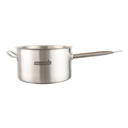 Met Lux 7.5 qt Stainless Steel Sauce Pan - Induction Ready, Dual Handle - 1 count box