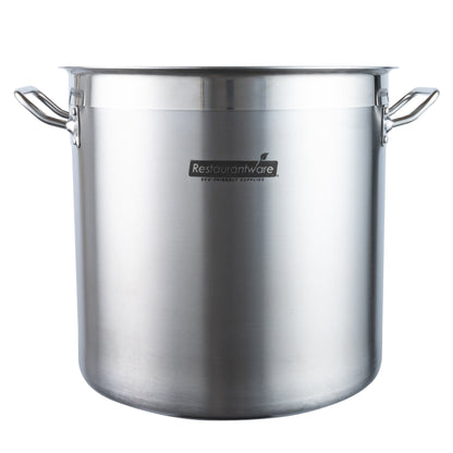 Met Lux 21 qt Stainless Steel Stock Pot - Induction Ready - 1 count box