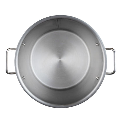 Met Lux 21 qt Stainless Steel Stock Pot - Induction Ready - 1 count box