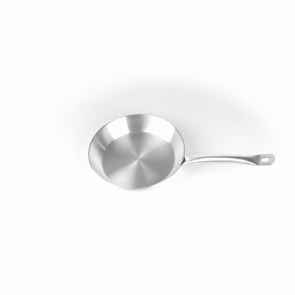 Met Lux Round Stainless Steel 10" Fry Pan - Induction Ready - 1 count box