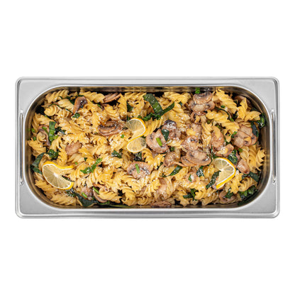 Met Lux Rectangle Stainless Steel 1/3 Size Steam Table Pan 4 Inch Deep - Anti Jam, Collapsible Handles - 1 count box