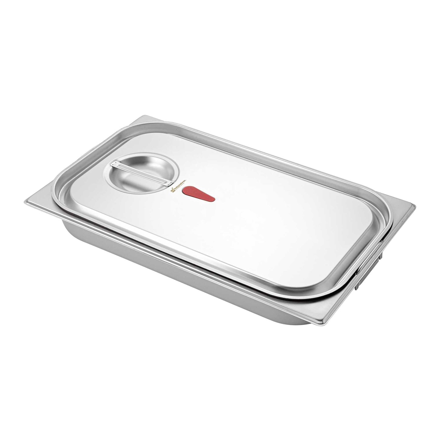 Met Lux Rectangle Stainless Steel Travel Lid - Fits Full Size Steam Table Pan - 1 count box