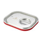 Met Lux Rectangle Stainless Steel Travel Lid - Fits 1/2 Size Steam Table Pan - 1 count box