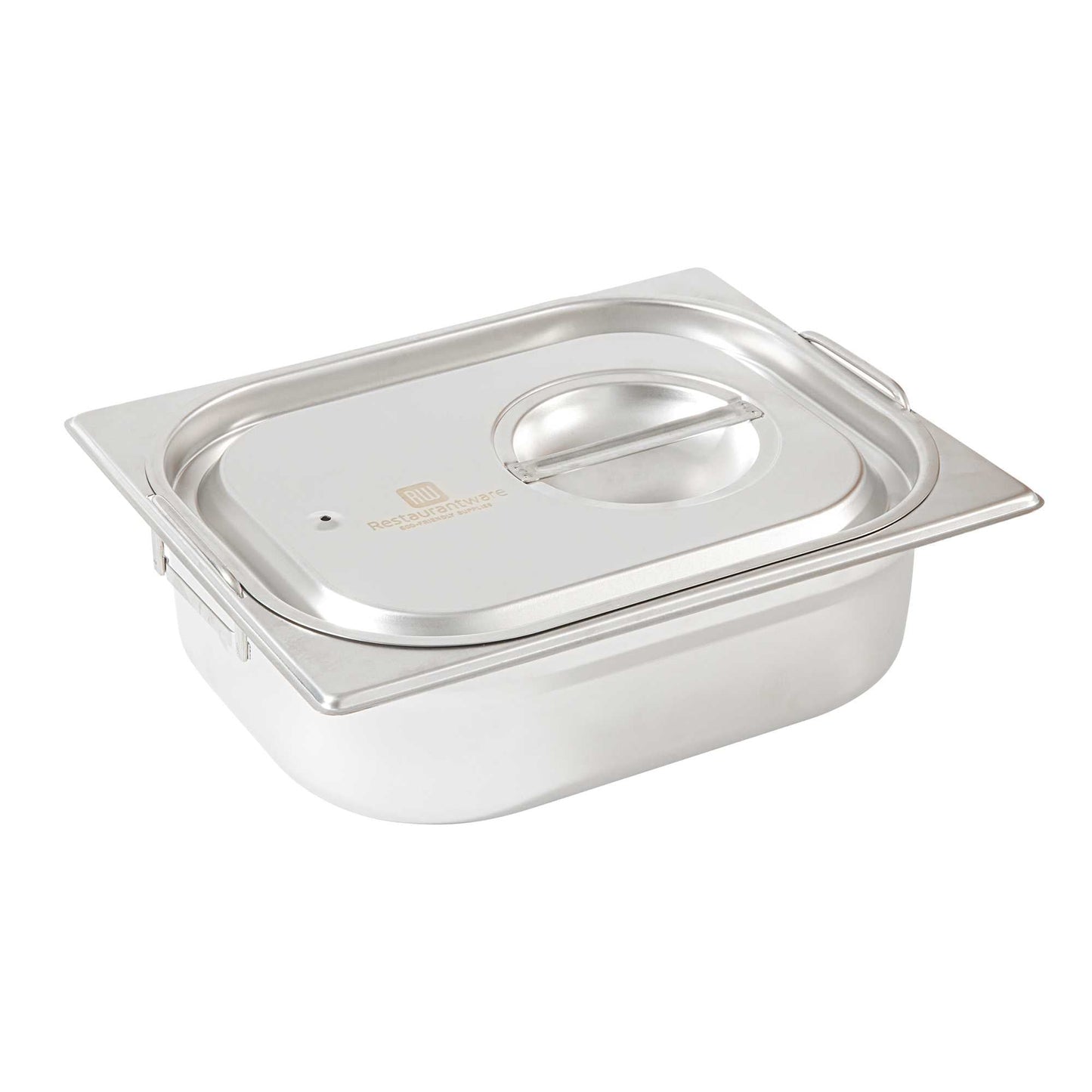 Met Lux Rectangle Stainless Steel Travel Lid - Fits 1/2 Size Steam Table Pan - 1 count box