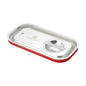 Met Lux Rectangle Stainless Steel Travel Lid - Fits 1/3 Size Steam Table Pan - 1 count box