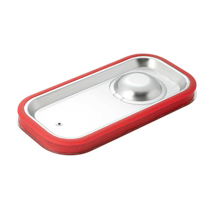 Met Lux Rectangle Stainless Steel Travel Lid - Fits 1/3 Size Steam Table Pan - 1 count box