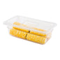 Met Lux Rectangle Clear Plastic Lid - Fits 1/3 Cold Food Storage Container - 1 count box