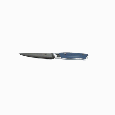 Sensei Blue Damascus Steel 5" Utility Knife - 1 count box