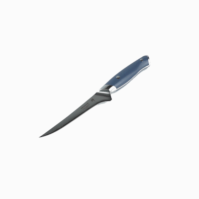 Sensei Blue Damascus Steel 6" Boning Knife - 1 count box
