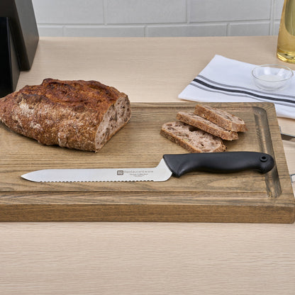 Sensei Back of the House German Steel 8" Offset Bread Knife - HACCP Protection - 1 count box