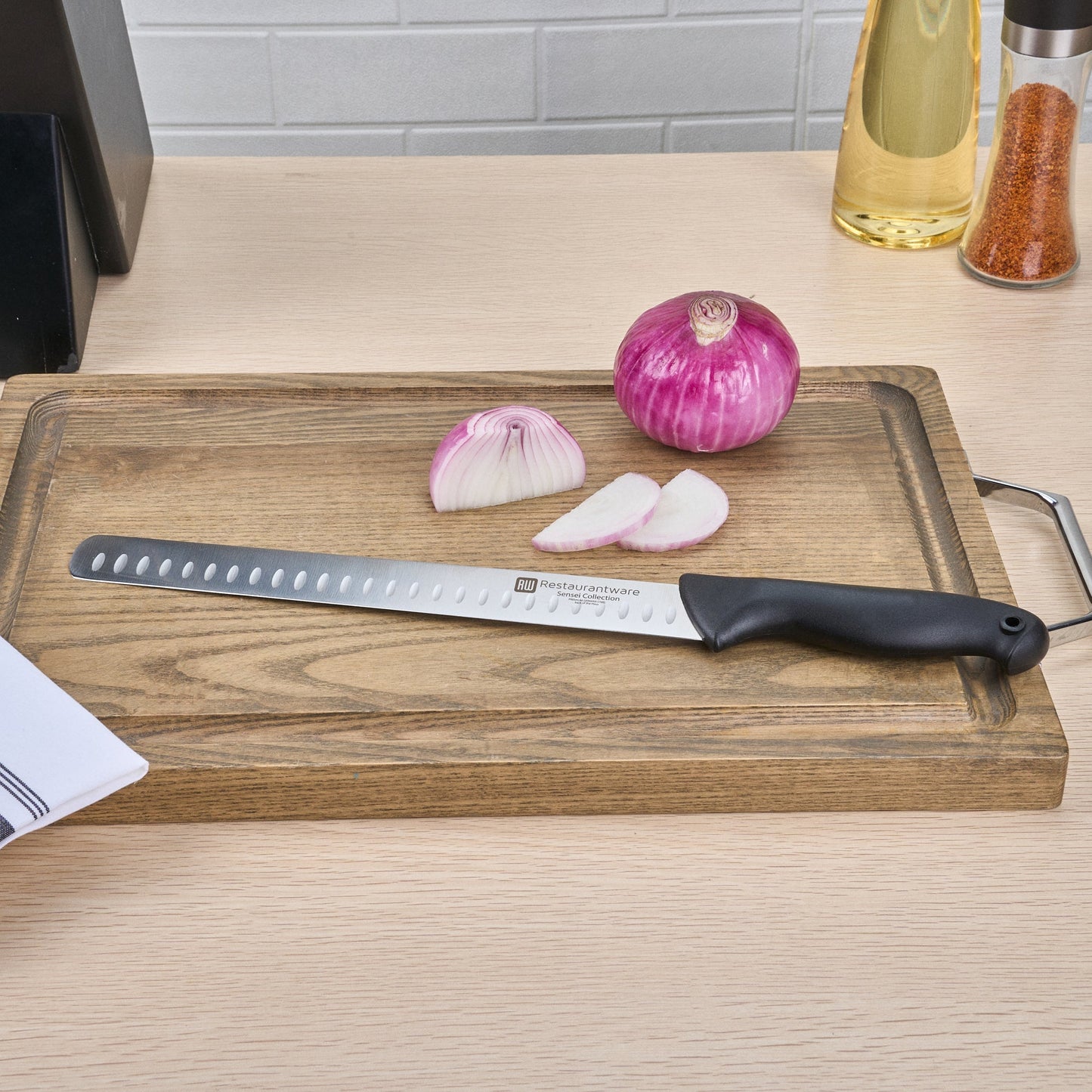 Sensei Back of the House German Steel 11" Slicing Knife - HACCP Protection - 1 count box