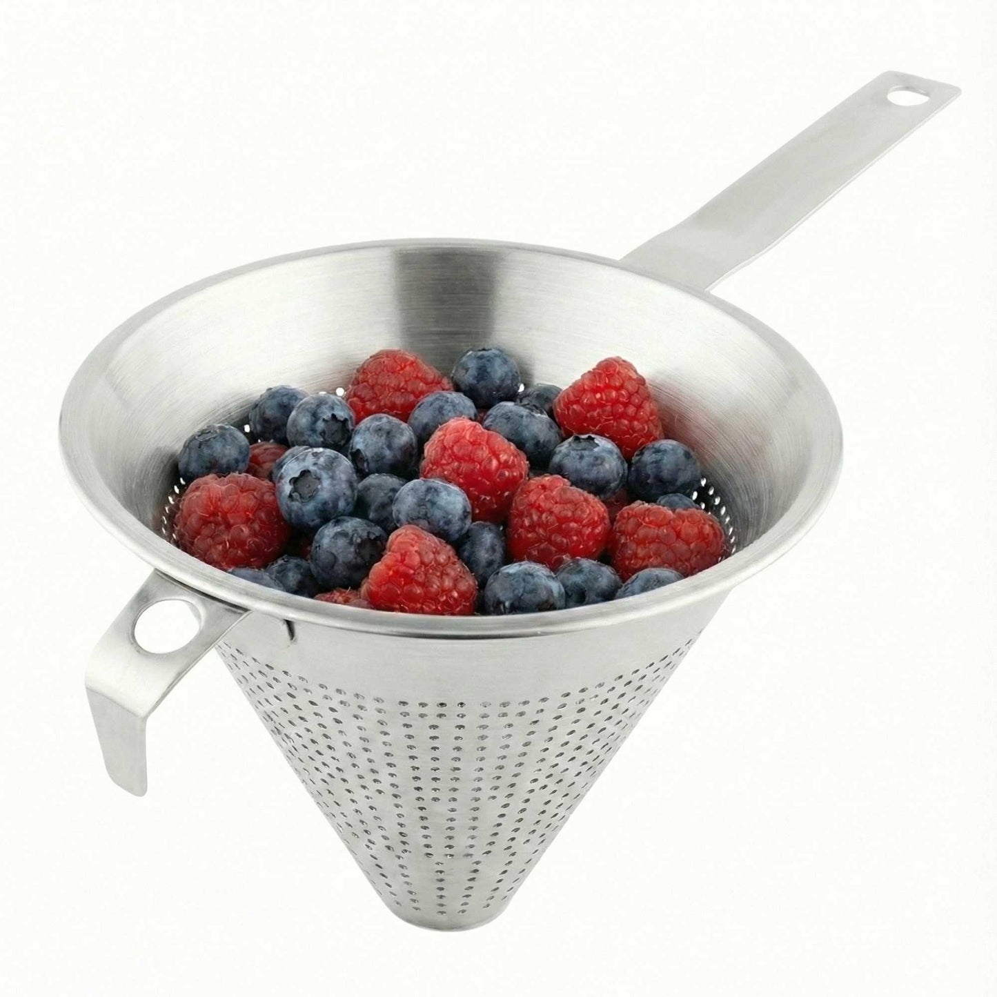 Met Lux Stainless Steel China Cap Coarse Strainer - 14 3/4" - 1 count box