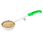 Met Lux 4 oz Stainless Steel Spoodle - Solid, with Green Handle - 1 count box
