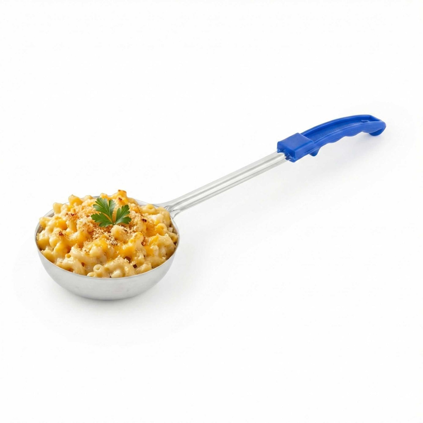 Met Lux 8 oz Stainless Steel Spoodle - Solid, with Blue Handle - 1 count box