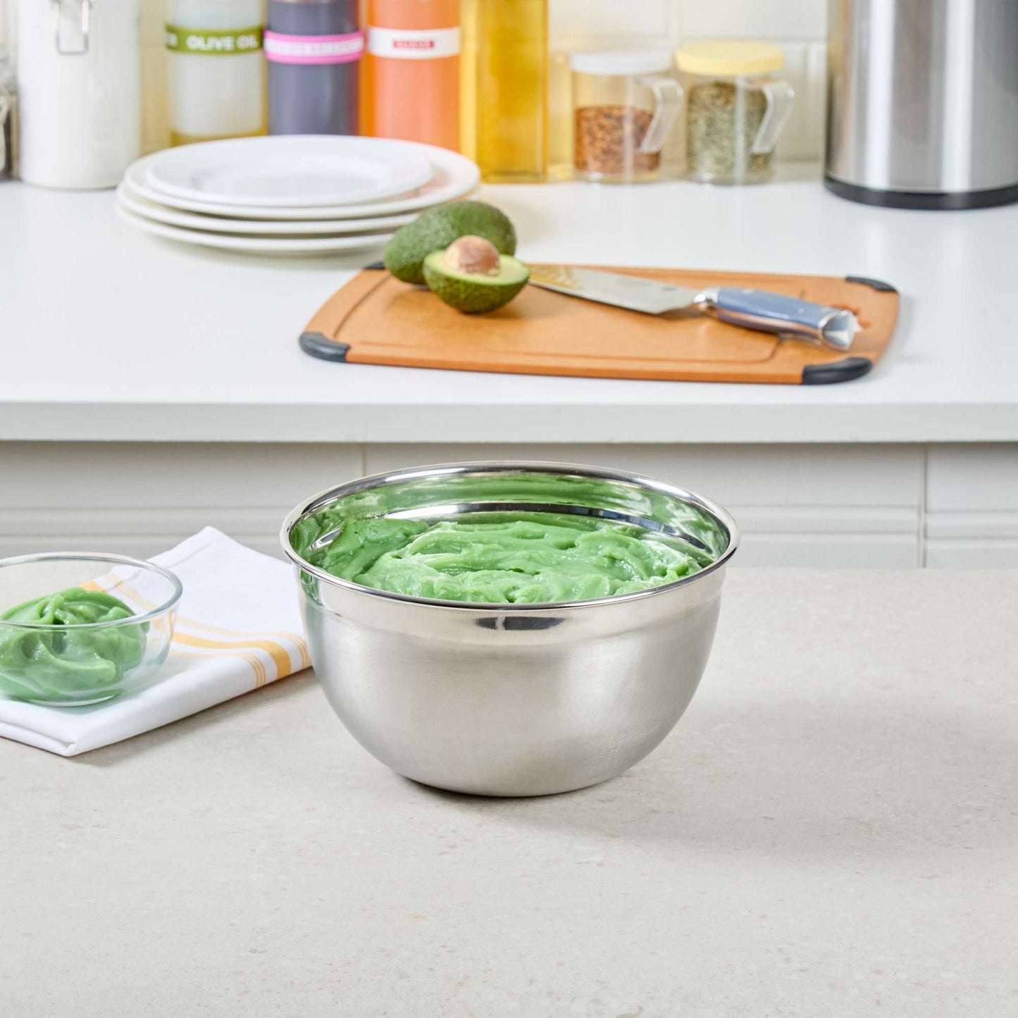 Met Lux 3 qt Stainless Steel Premium German Mixing Bowl - 1 count box