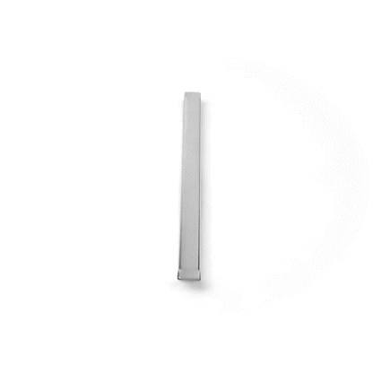 Met Lux Stainless Steel Standard Adapter Bar - For Steam Table - 12 1/2" - 1 count box