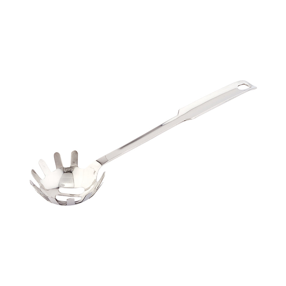 Met Lux Stainless Steel Pasta Server - Professional - 13" - 1 count box