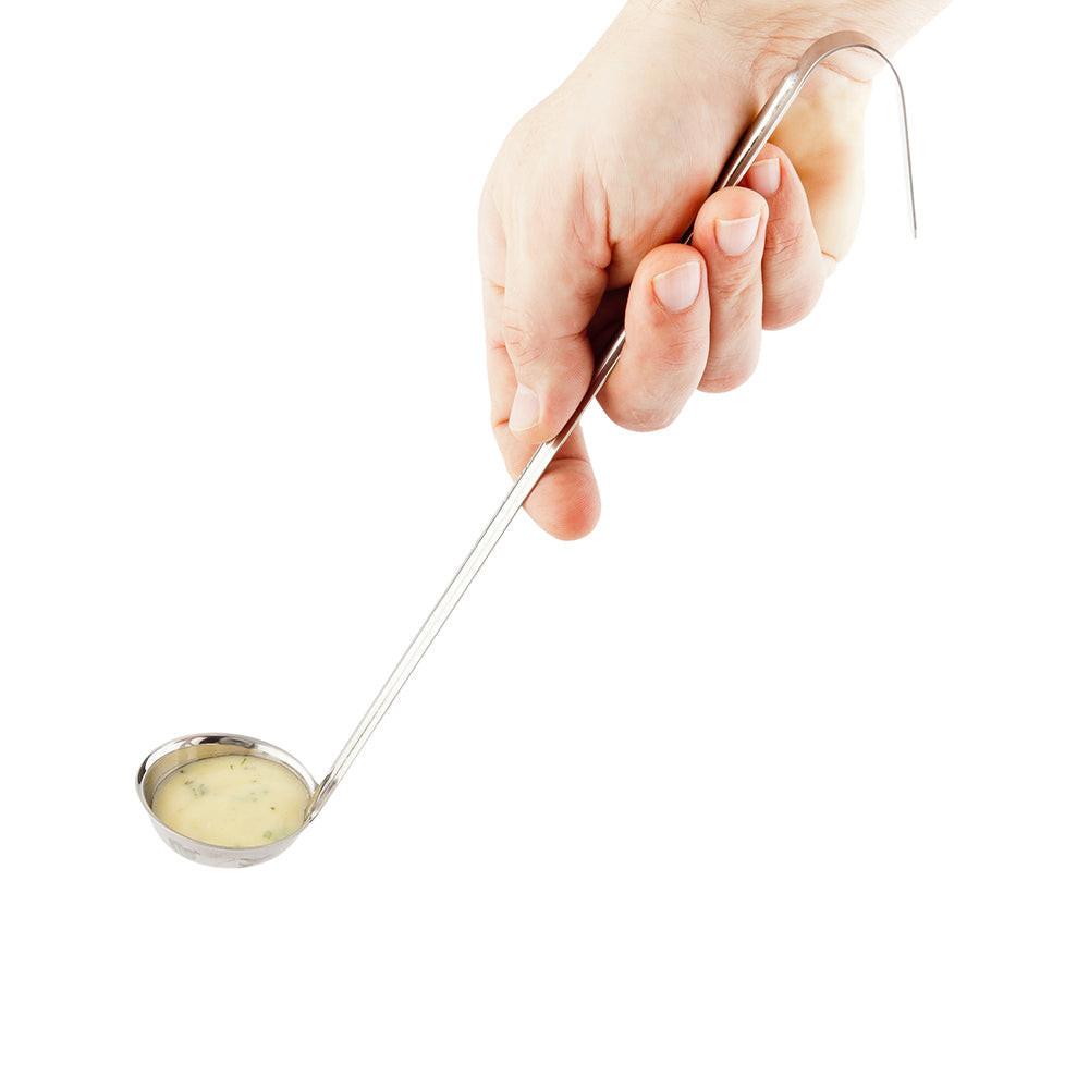 Met Lux 1 oz Stainless Steel Serving Ladle - One-Piece - 1 count box