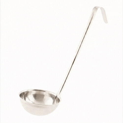 Met Lux 16 oz Stainless Steel Serving Ladle - One-Piece - 1 count box
