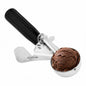 Met Lux 1.1 oz Stainless Steel #30 Portion Scoop - with Black Handle - 1 count box