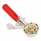 Met Lux 1.4 oz Stainless Steel #24 Portion Scoop - with Red Handle - 1 count box