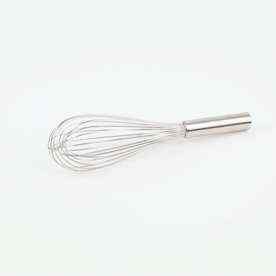 Met Lux Stainless Steel Piano Whisk - 12" - 1 count box