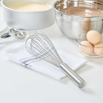 Met Lux Stainless Steel Piano Whisk - 12" - 1 count box