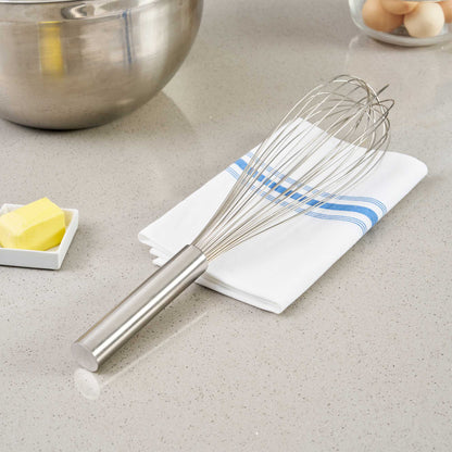 Met Lux Stainless Steel Piano Whisk - 16" - 1 count box