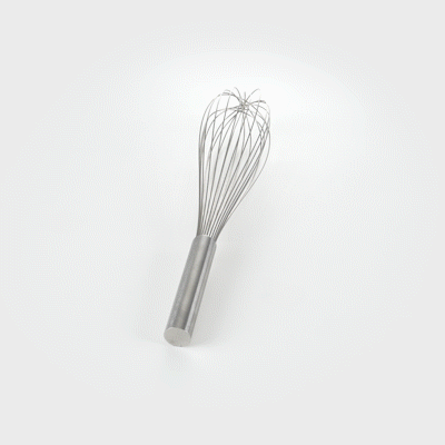 Met Lux Stainless Steel Piano Whisk - 16" - 1 count box