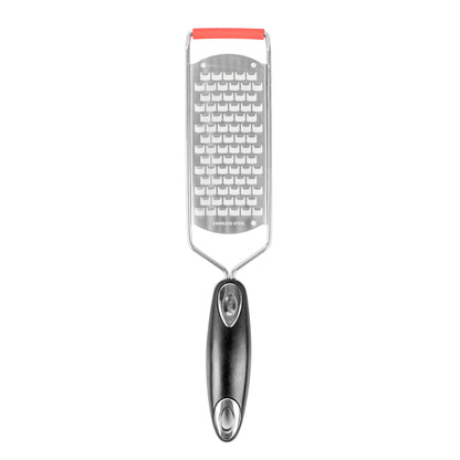 Met Lux Stainless Steel Coarse Grater - with Plastic Handle - 12" - 1 count box