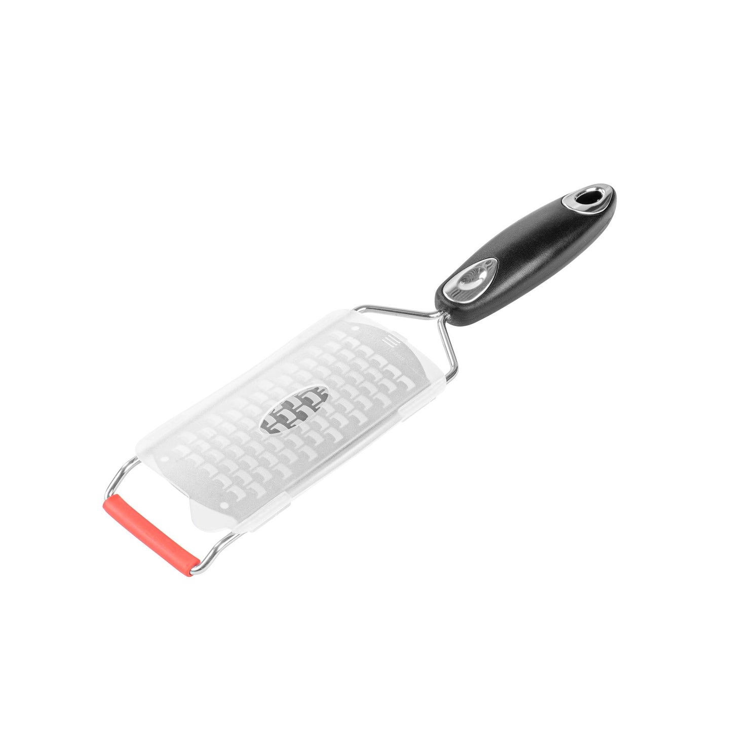 Met Lux Stainless Steel Coarse Grater - with Plastic Handle - 12" - 1 count box