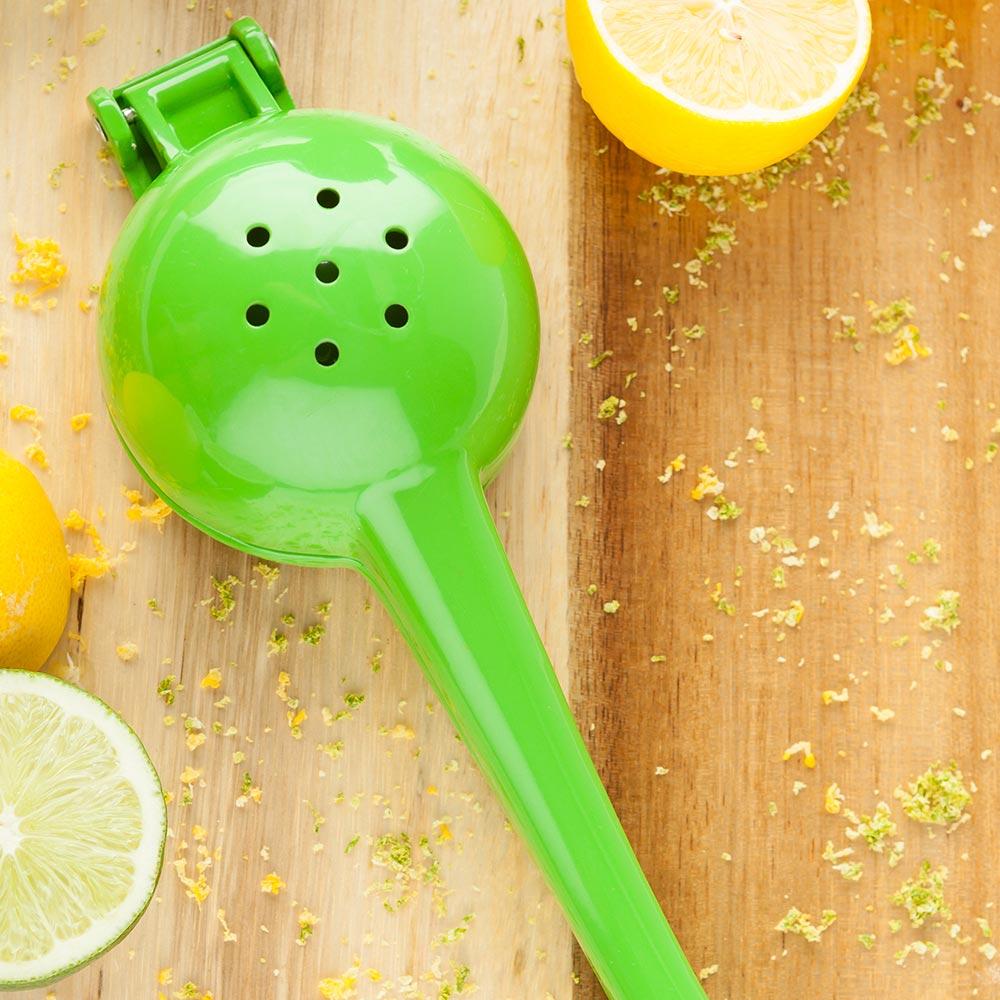 Met Lux Green Aluminum Lime Squeezer / Juicer - 8 3/4" - 1 count box