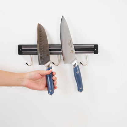 Met Lux Black Knife Holder - Magnetic - 13" - 1 count box