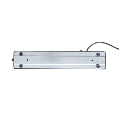 Fresh Hero Black Aluminum Hand Impulse Sealer - Industrial Grade, Food Safe - 17 3/4" x 3 1/4" x 10" - 1 count box