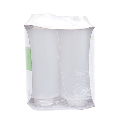 First In First Out 32 oz Clear Plastic Squeeze Bottle - Inverted, Refill & Dispensing Lid - 3 1/2" x 3 1/2" x 9" - 6 count box