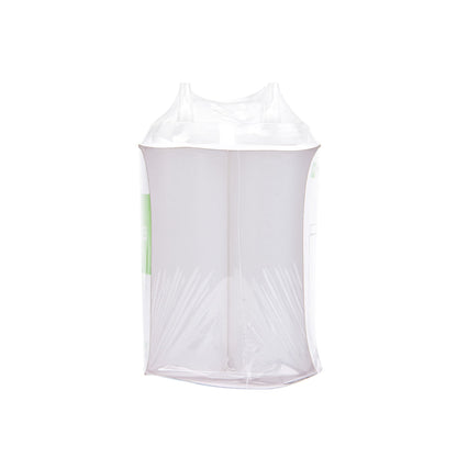 Sauce Tek 8 oz Clear Plastic Squeeze Bottle - Precision Tip - 2" x 2" x 7" - 6 count box