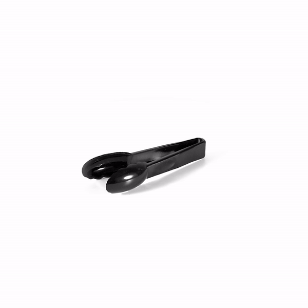 Cater Tek Black Plastic Catering Tongs - 6" - 1 count box