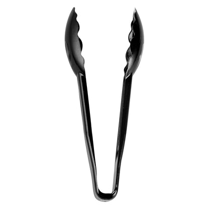 Cater Tek Black Plastic Catering Tongs - 6" - 1 count box
